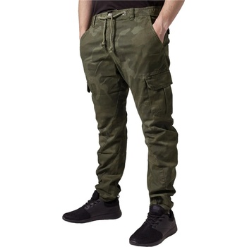 Urban Classics Мъжки панталони URBAN CLASSICS - Camo Cargo Jogging - маслинов камуфлаж - TB1611- маслинов камуфлаж