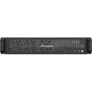 Lanberg Rackmount Server Chassis ATX 520/12 19"/2U (SC01-5202-12B) - gtcomputers