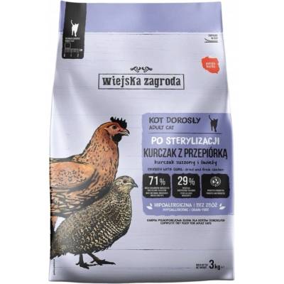 Wiejska Zagroda Kuracie Mäso s prepelicou 3 kg