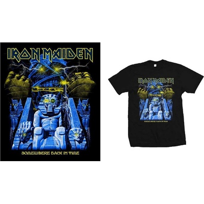 Rock Off metal Iron Maiden Back In Time Mummy čierne