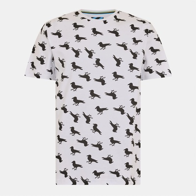 Modern Amusement Тениска Modern Amusement Men's Dogtown Regular Fit T-Shirt - White