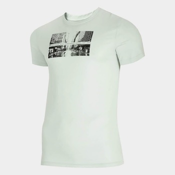 4F Мъжка Тениска 4F H4L21-TSM025-27 Grey (H4L21-TSM025)