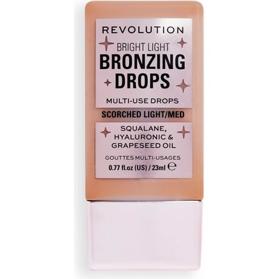 Revolution Bright Light Bronzing Drops Scorched 23 ml