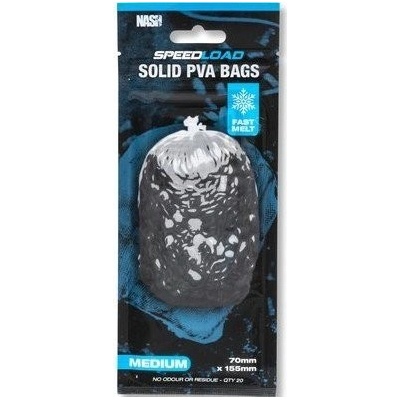 Kevin Nash PVA sáčky Speedload Solid PVA Bags Fast Melt Medium 70x155mm 20ks