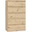 FORTE Комод с чекмеджета MAO, дъб Artisan (FR0042)