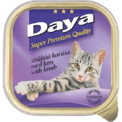 Daya - Агнешко месо, пастет, пълноценна храна за котки, подходяща за ежедневна употреба, Германия - 100 гр