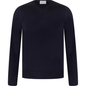 Image 1 of Lyle & Scott Пуловер Lyle and Scott Merrick V-Neck Jumper - New Navy