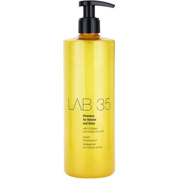 Kallos LAB 35 Volume and Gloss Shampoo objemový šampón s kolagénom a kys. hyalurónovou 500 ml