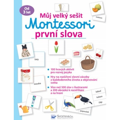 Můj velký sešit Montessori první slova