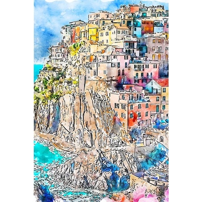 Fedkolor Картина 60x90 cm Manarola - Fedkolor (RY_44_pion_90x60)