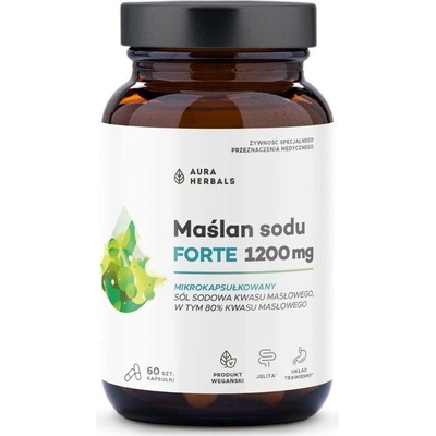 Aura Herbals Butyrát sodný Forte 600 mg 60 kapslí