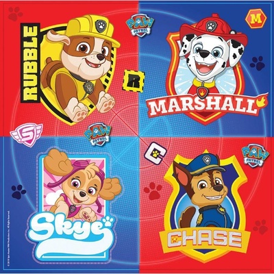 Amscan ubrousky Paw Patrol 16ks 33x33cm