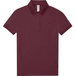 B&C Collection B&c my polo 180 women / Дамска поло тениска с къс ръкав - бордо xl (01w46137004)