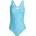 Adidas Дамски бански костюм Adidas SH3. RO Classic 3-Stripes Swimsuit Womens - Cyan/White