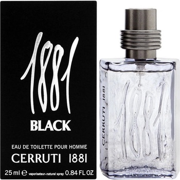 Nino Cerruti 1881 Black toaletní voda pánská 25 ml
