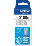 Brother БУТИЛКА МАСТИЛО ЗА BROTHER MFC-T930DW/DCP-T830DW/DCP-T730DW/DCP-T530DW/DCP-T430W/DCP-T230 - Ink Bottle - Cyan - PN BTD100C (BT-D100C) (201BRABTD100C)