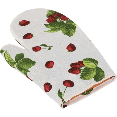 Bellatex Kuchyňská chňapka jahody a třešně chňapka 28x18 cm