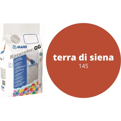 Mapei KERACOLOR GG 145 Cementová škárovacia hmota 4x5 kg, Terra di siena