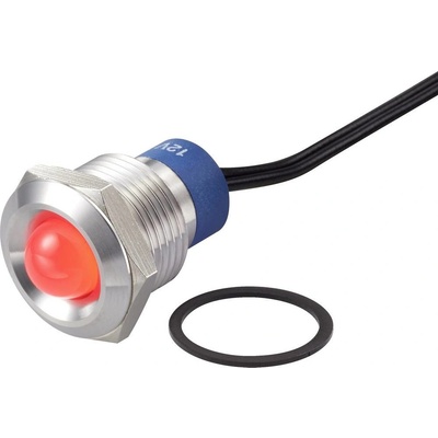 TRU COMPONENTS TC-7495256 LED žárovka červená 12 V DC/AC