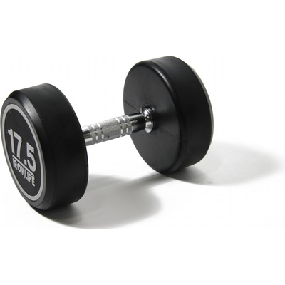 IRONLIFE Jednoruční činka pogumovaná 17,5 kg