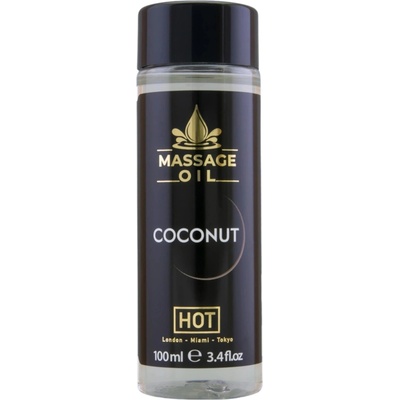 HOT masážní olej na péči o pokožku kokos 100 ml