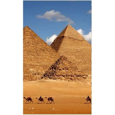 DIMEX MS-2-0051 Vliesová fototapeta na zeď Egyptská pyramída, rozmery 150 x 250 cm
