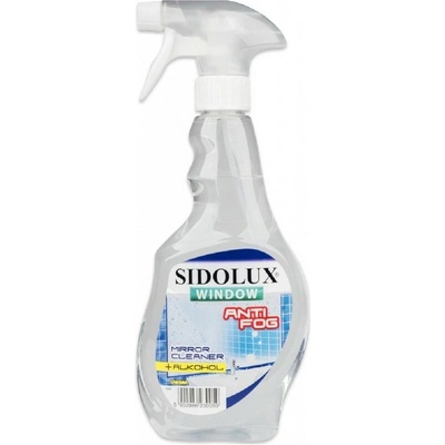 Sidolux Window Antifog čistič okien s nanočasticami obsahuje alkohol 500 ml