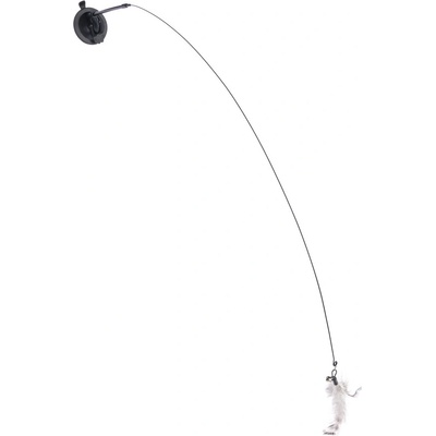 Zooplus Basics interaktívna 4 v 1 udica 95 cm + 4 hračky 15 cm