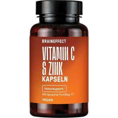 Braineffect Vitamin C & Zinc Capsules - 60 капсули