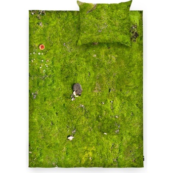 Foonka Спално бельо за деца Hayka горски мъх 100 x 135 см (100X135/60X40-M)