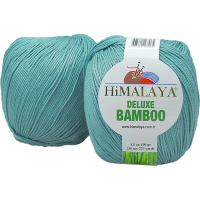 Himalaya příze DeLuxe Bamboo_124-19 šedomodrá