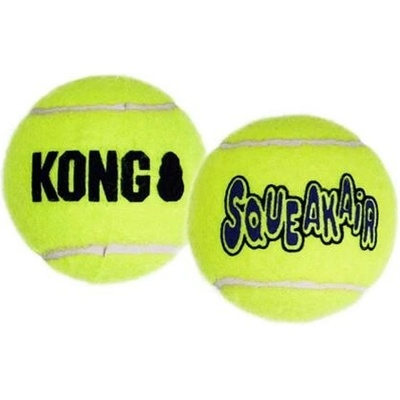 Kong Dog SqueakAir Lopta s pískatkom tenis guma vulkanizovaná L 2 kusy