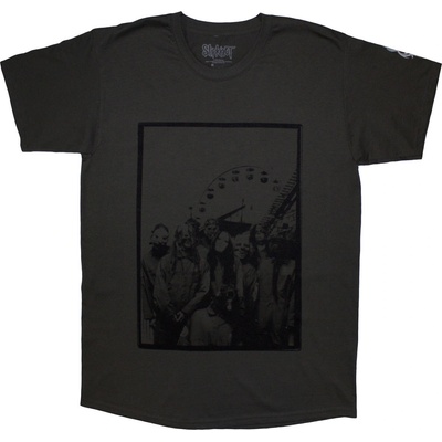 Slipknot Amusement Park (Back Print & Sleeve Print) Charcoal Grey M Риза (<![CDATA[SKTS65MC02]]>)