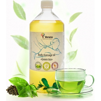 Verana masážny olej Zelený čaj 1000 ml