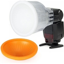 Lambency Difuzér typu Lightsphere P1 pro hlavici blesku 62–65 mm x 39–42 mm