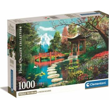 Clementoni High Quality Collection Fuji Garden Пъзел 1000 броя Пейзажни (WGCLEQ0UF039910) (WGCLEQ0UF039910)