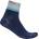 Castelli Дамски чорапи за колоездене Castelli Women's Tonal Logo 12 Sock Cycling socks - Belgian Blue / Silver Gray-Neon - размер 35-38 (EU) (207-1179-0111)