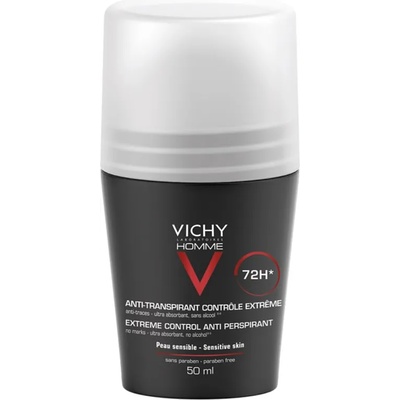 Vichy Homme Deodorant рол- он против изпотяване срещу силно изпотяване 72h 50ml