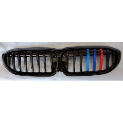 Angeleyes BMW 3 G20/G21 predná čierna lesklá maska štýl M3,farebná