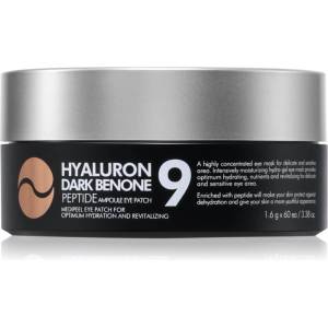MEDIPEEL+ Hyaluron Dark Benone Peptide 9 Ampoule хидрогел стелки против тъмни кръгове под очите 60 бр