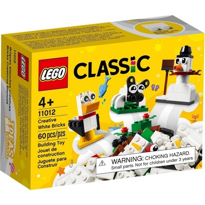 LEGO® Classic 11012 Biele kreatívne kocky