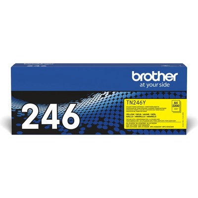 Brother Тонер Brother TN-246Y, жълт (TN246Y)