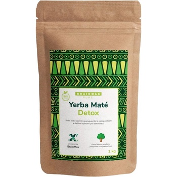 BrainMax Pure Organic Yerba Maté Detox 1000 g