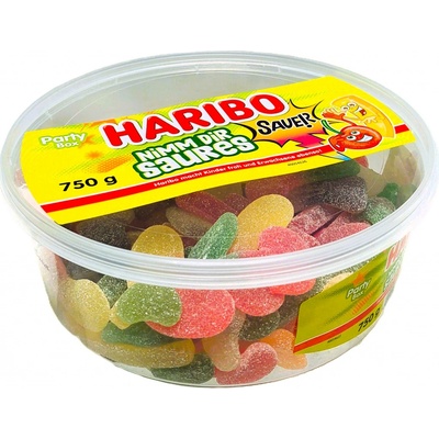 Haribo Party Box Sauer kyselé želatinové bonbony 750 g