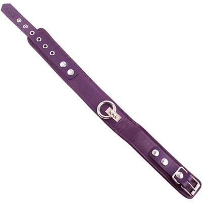 ROUGE Leather Plain Collar with Removeable O-Ring