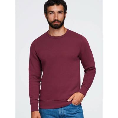 Ombre Mikina Bez Zapínání Červená