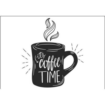 Plakát typ A4-A0 Coffee time