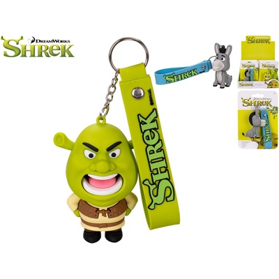 Přívěsek na klíče Mikro trading Shrek s figurkou
