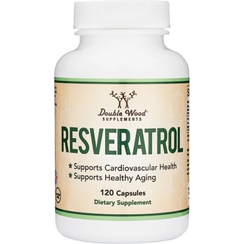 Image 1 of Double Wood Supplements Resveratrol [120 капсули]