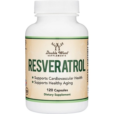 Double Wood Supplements Resveratrol [120 капсули]